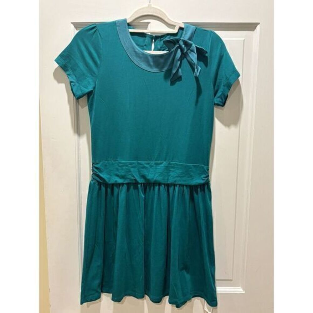 Garnet Hill Kids Green‎ Dropwaist Dress Size 12
